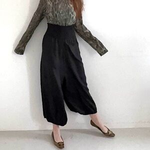 Black Silk Women's Maxi Skorts size xxl